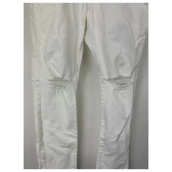 MENS And Now This White Ripped Skinny Jeans - Picture 3 of 4
